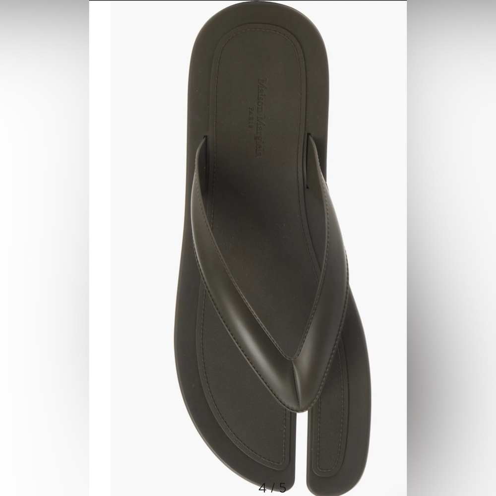 Maison Margiela Grey Split-Toe Sandals
